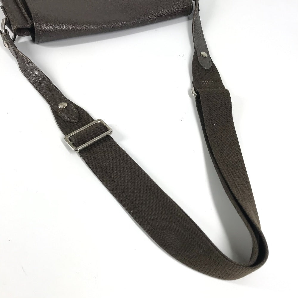 LOUIS VUITTON M32488 タイガ アンドレイ 斜め掛け メッセンジャーバッグ フラップ ショルダーバッグ タイガレザー ユニセックス グリズリ ブラウン