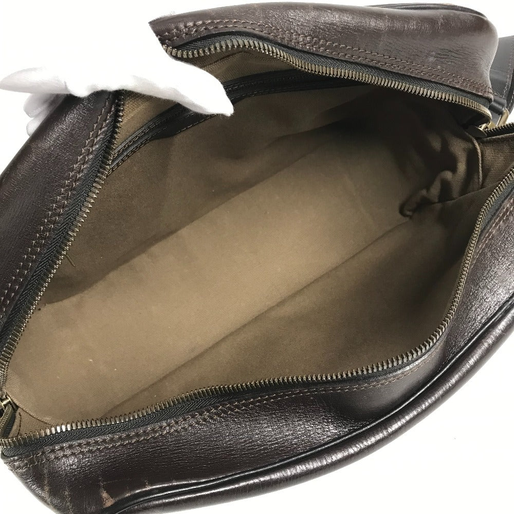 LOUIS VUITTON M95791 ユタ リポーター カバン 斜め掛け メッセンジャーバッグ ショルダーバッグ ユタレザー ユニセックス カフェ ブラウン