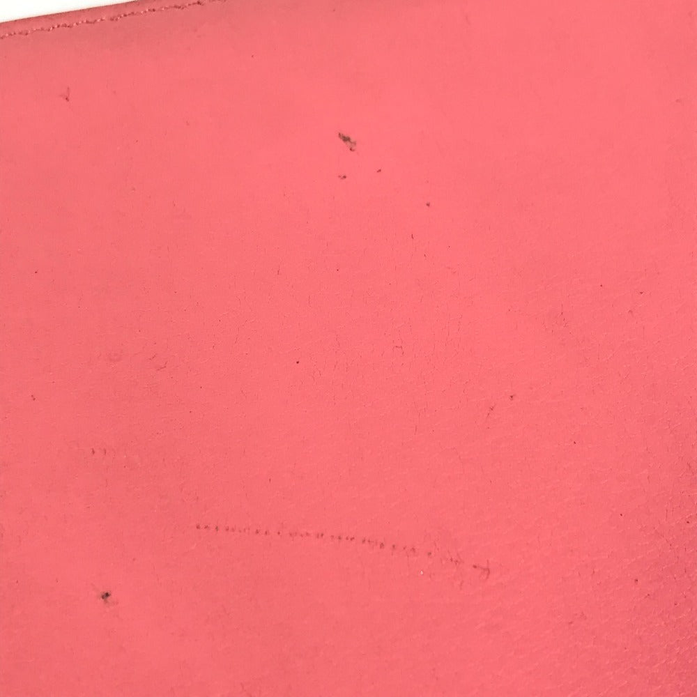 HERMES ステーショナリー バイカラー ノートパッド 《EAジップ》 A5 メモカバー ケース 手帳カバー ブックカバー ノートカバー レザー ユニセックス ローズアザレ ピンク