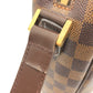 LOUIS VUITTON N51292 Damier Ipanema GM Bag Crossbody Pochette Shoulder Bag Damier Canvas Ebene Brown Used