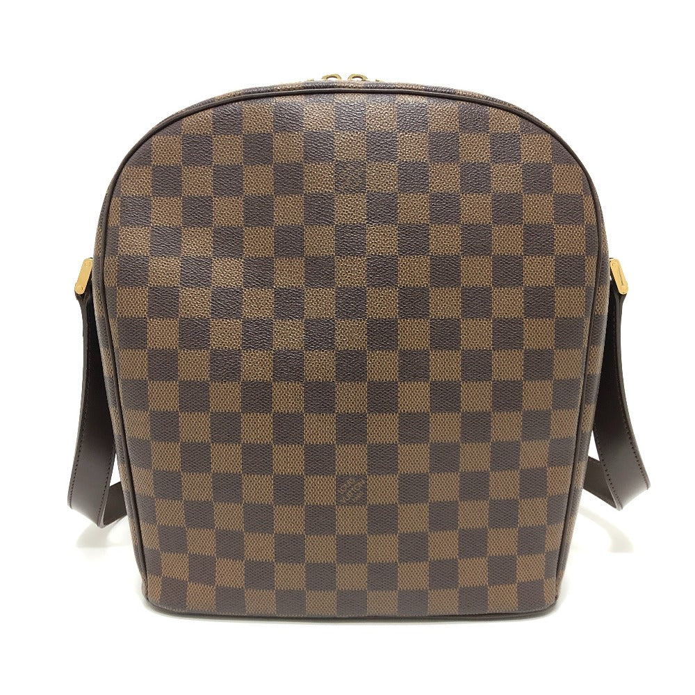 LOUIS VUITTON N51292 ダミエ イパネマ GM カバン 斜め掛け ポシェット ショルダーバッグ ダミエキャンバス レディース エベヌ ブラウン