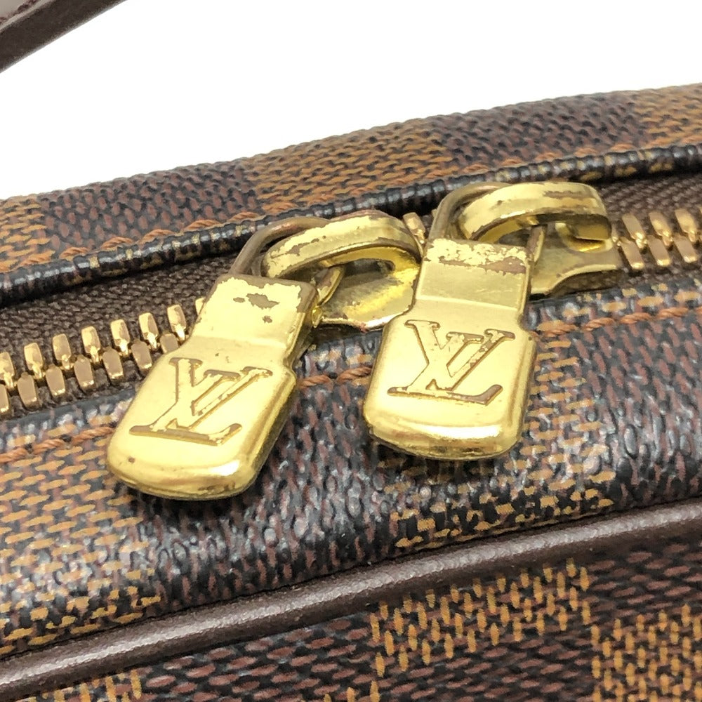 LOUIS VUITTON N51292 ダミエ イパネマ GM カバン 斜め掛け ポシェット ショルダーバッグ ダミエキャンバス レディース エベヌ ブラウン