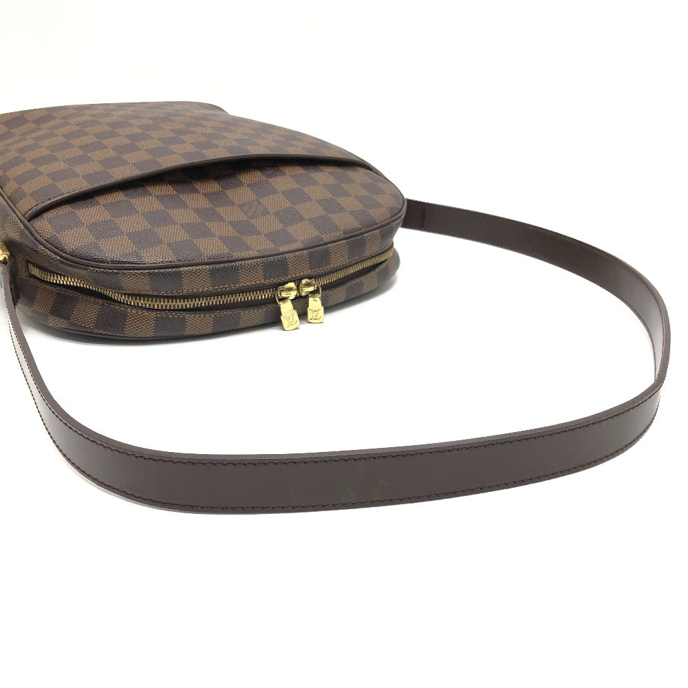 LOUIS VUITTON N51292 ダミエ イパネマ GM カバン 斜め掛け ポシェット ショルダーバッグ ダミエキャンバス レディース エベヌ ブラウン