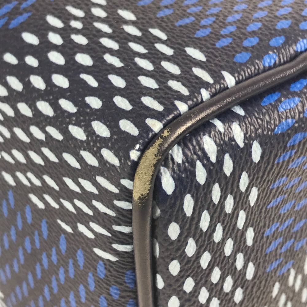 LOUIS VUITTON N40747 ダミエヘリテージ ロッカー ドップ･キット セカンドバッグ クラッチバッグ キャンバス ユニセックス ブルー