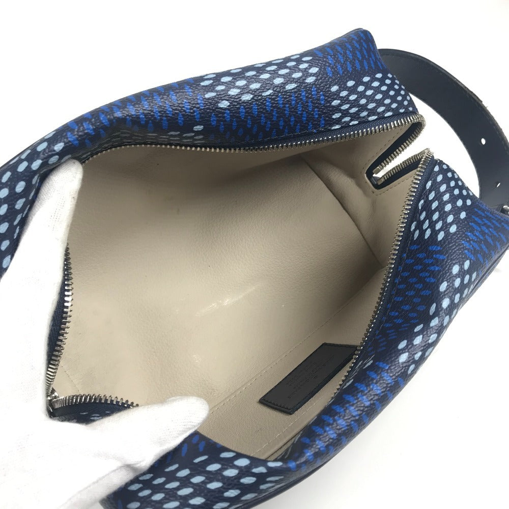 LOUIS VUITTON N40747 ダミエヘリテージ ロッカー ドップ･キット セカンドバッグ クラッチバッグ キャンバス ユニセックス ブルー