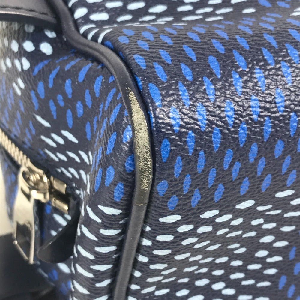 LOUIS VUITTON N40747 ダミエヘリテージ ロッカー ドップ･キット セカンドバッグ クラッチバッグ キャンバス ユニセックス ブルー