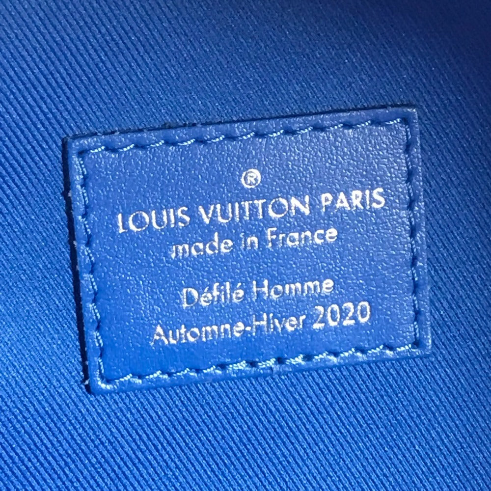 LOUIS VUITTON M45441 モノグラム・クラウズ バックパックマルチポケット バックパック カバン リュックサック レザー ユニセックス ブルー