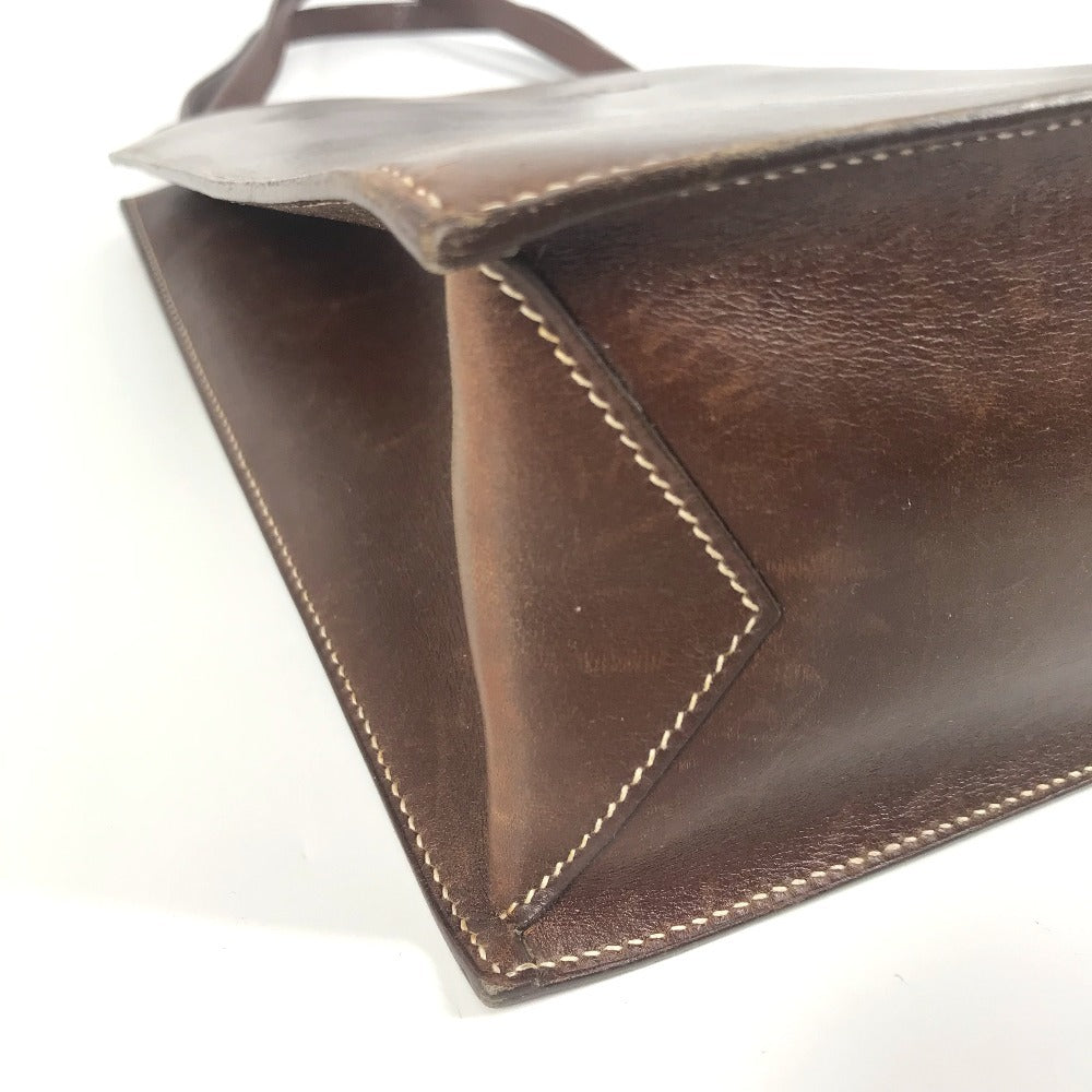 HERMES ヴィンテージ ルーシーMM ルーシー MM カバン トートバッグ ショルダーバッグ ハンドバッグ レザー レディース ブラウン