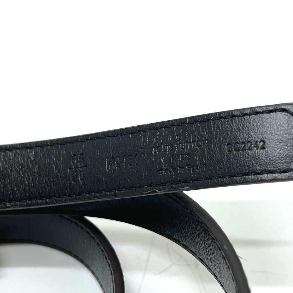 LOUIS VUITTON M0431M モノグラム ベルト･LV アイコニック 20MM リバーシブル LVバックル 細ベルト ベルト モノグラムキャンバス レディース ブラウン