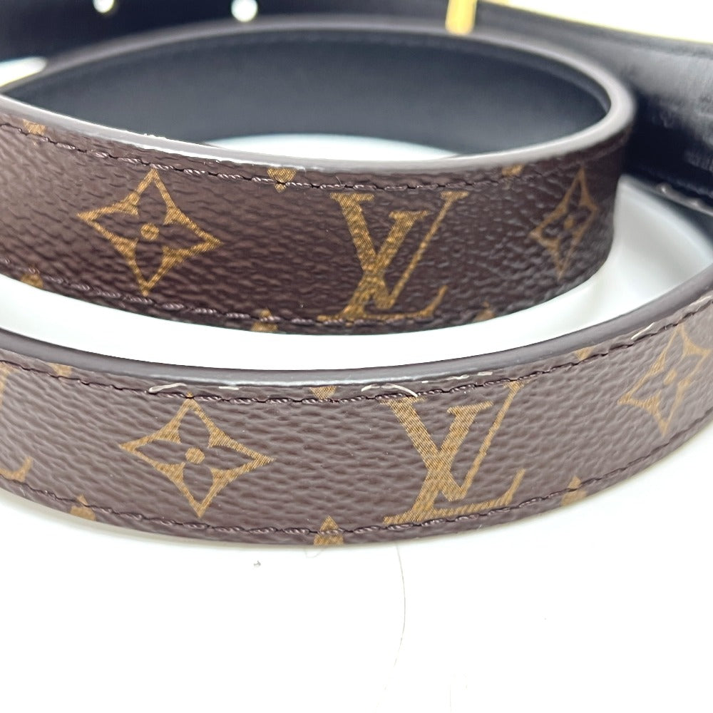 LOUIS VUITTON M0431M モノグラム ベルト･LV アイコニック 20MM リバーシブル LVバックル 細ベルト ベルト モノグラムキャンバス レディース ブラウン