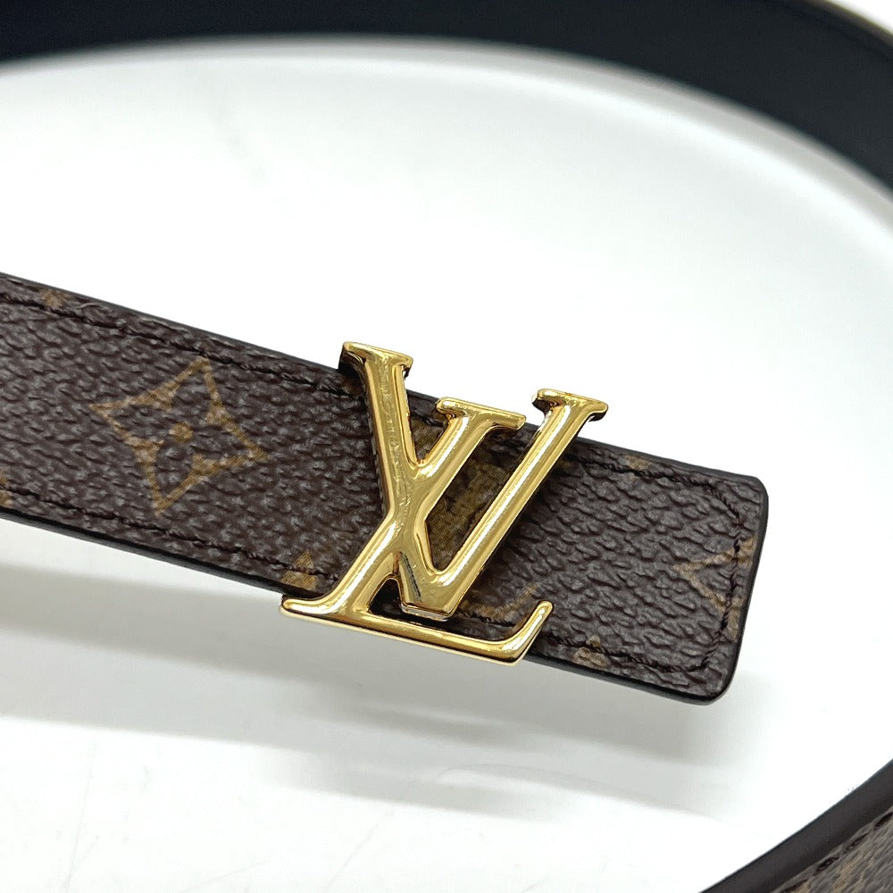 LOUIS VUITTON M0431M モノグラム ベルト･LV アイコニック 20MM リバーシブル LVバックル 細ベルト ベルト モノグラムキャンバス レディース ブラウン