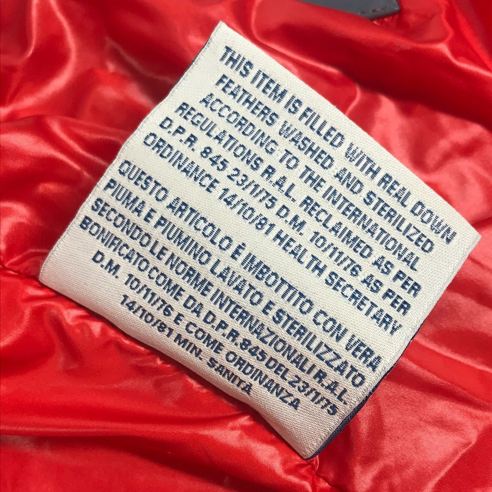 MONCLER フード付き HEVER GILET HEVER VEST アパレル 袖なし ダウン ダウンベスト ダウン メンズ レッド