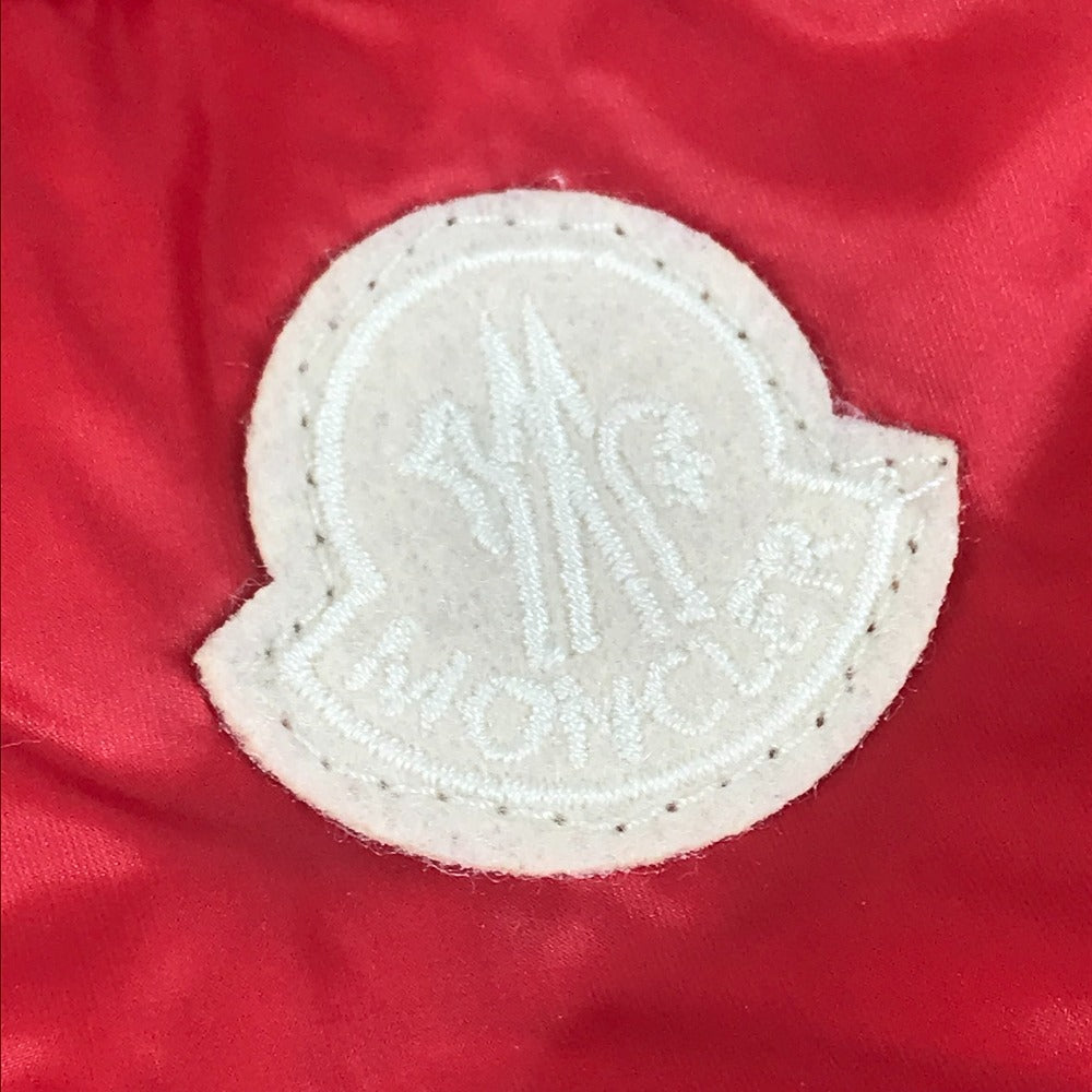 MONCLER フード付き HEVER GILET HEVER VEST アパレル 袖なし ダウン ダウンベスト ダウン メンズ レッド