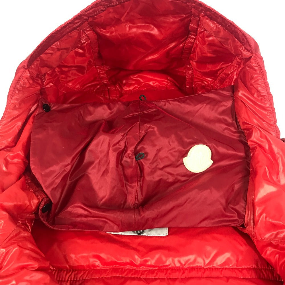 MONCLER フード付き HEVER GILET HEVER VEST アパレル 袖なし ダウン ダウンベスト ダウン メンズ レッド