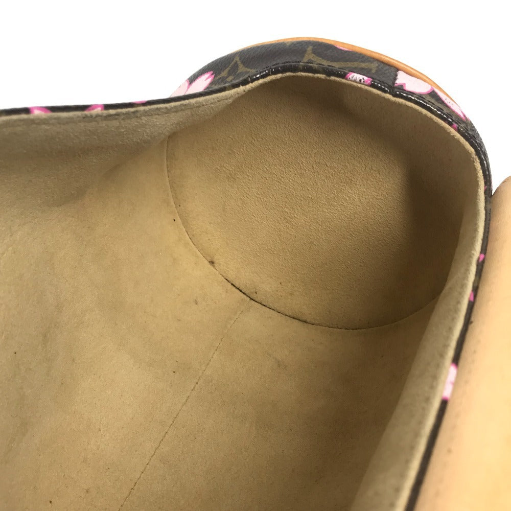 LOUIS VUITTON M92009 モノグラムチェリーブロッサム 村上隆 パピヨン トートバッグ カバン ショルダーバッグ ハンドバッグ モノグラムキャンバス レディース ブラウン