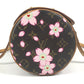 LOUIS VUITTON M92009 モノグラムチェリーブロッサム 村上隆 パピヨン トートバッグ カバン ショルダーバッグ ハンドバッグ モノグラムキャンバス レディース ブラウン
