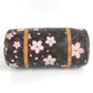 LOUIS VUITTON M92009 モノグラムチェリーブロッサム 村上隆 パピヨン トートバッグ カバン ショルダーバッグ ハンドバッグ モノグラムキャンバス レディース ブラウン
