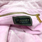 VERSACE メデューサ ロゴ トートバッグ ビーチバッグ パイル地 ショルダーバッグ コットン レディース ピンク