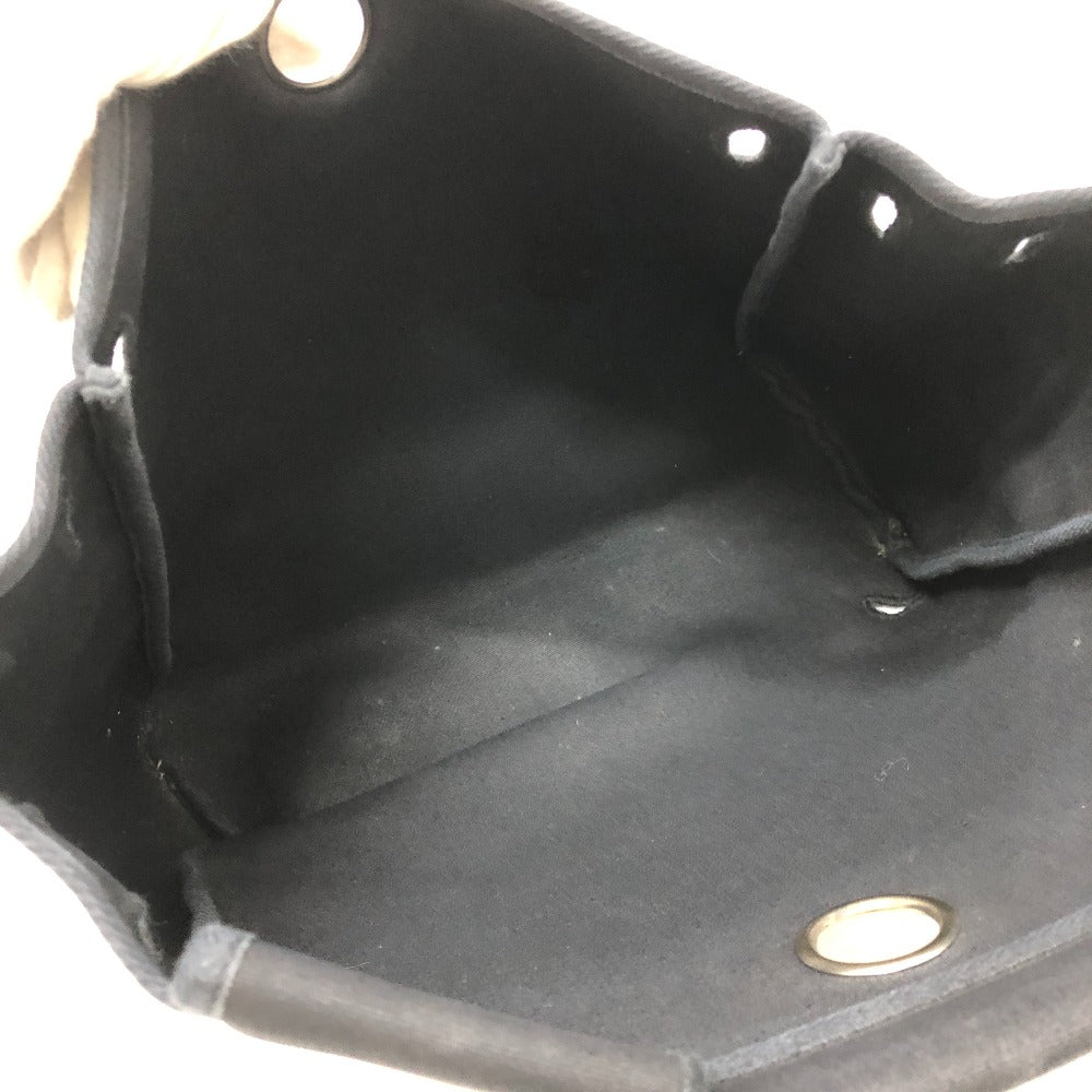 HERMES ヴィンテージ エールバッグ 替えバッグのみ カバン ショルダーバッグ キャンバス レディース ブラック