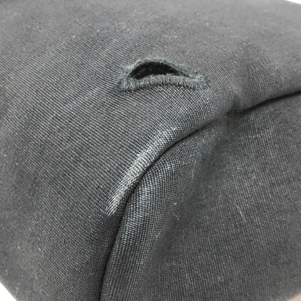 HERMES ヴィンテージ エールバッグ 替えバッグのみ カバン ショルダーバッグ キャンバス レディース ブラック