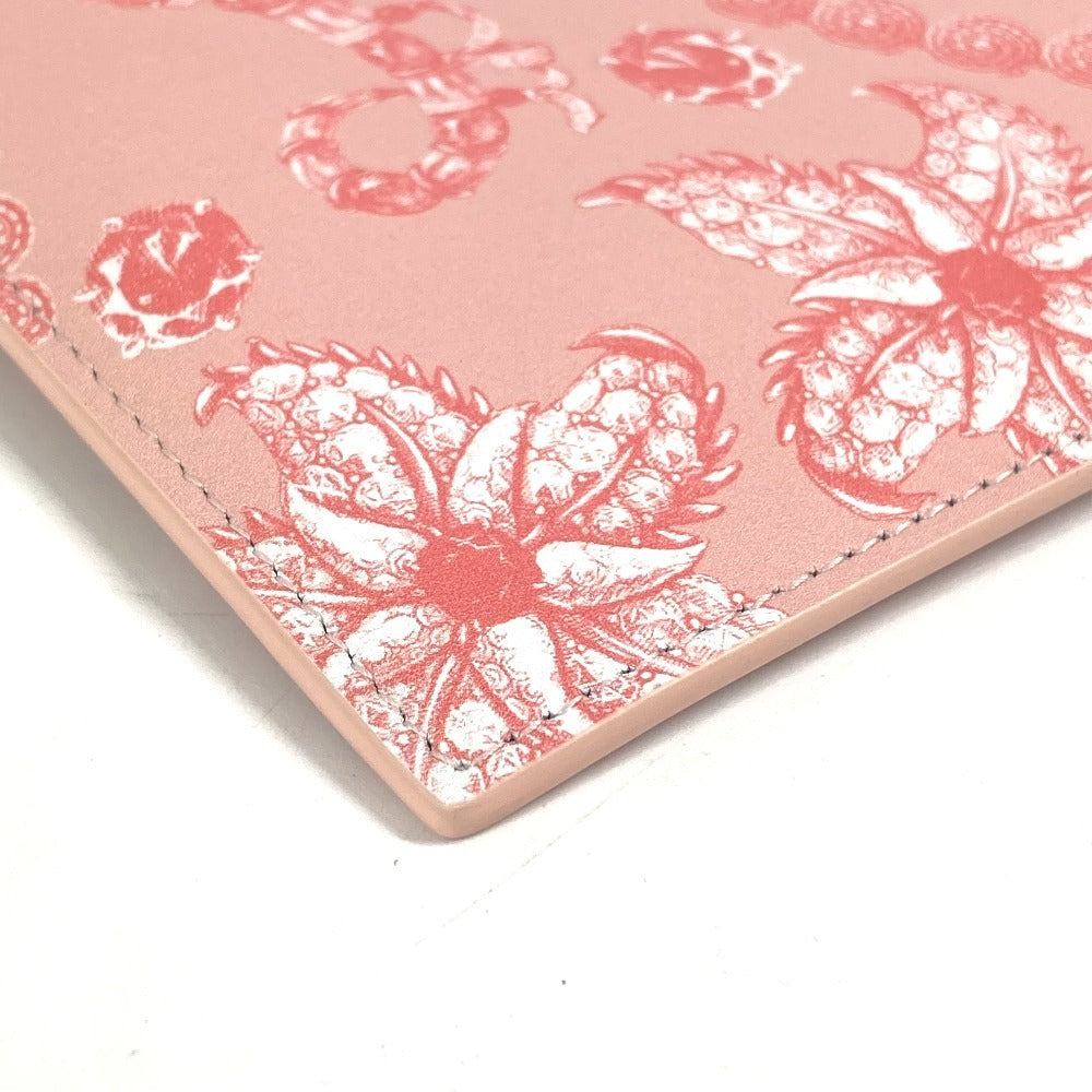 TIFFANY&Co. ロゴ カバン ポーチ クラッチバッグ レザー レディース ピンク