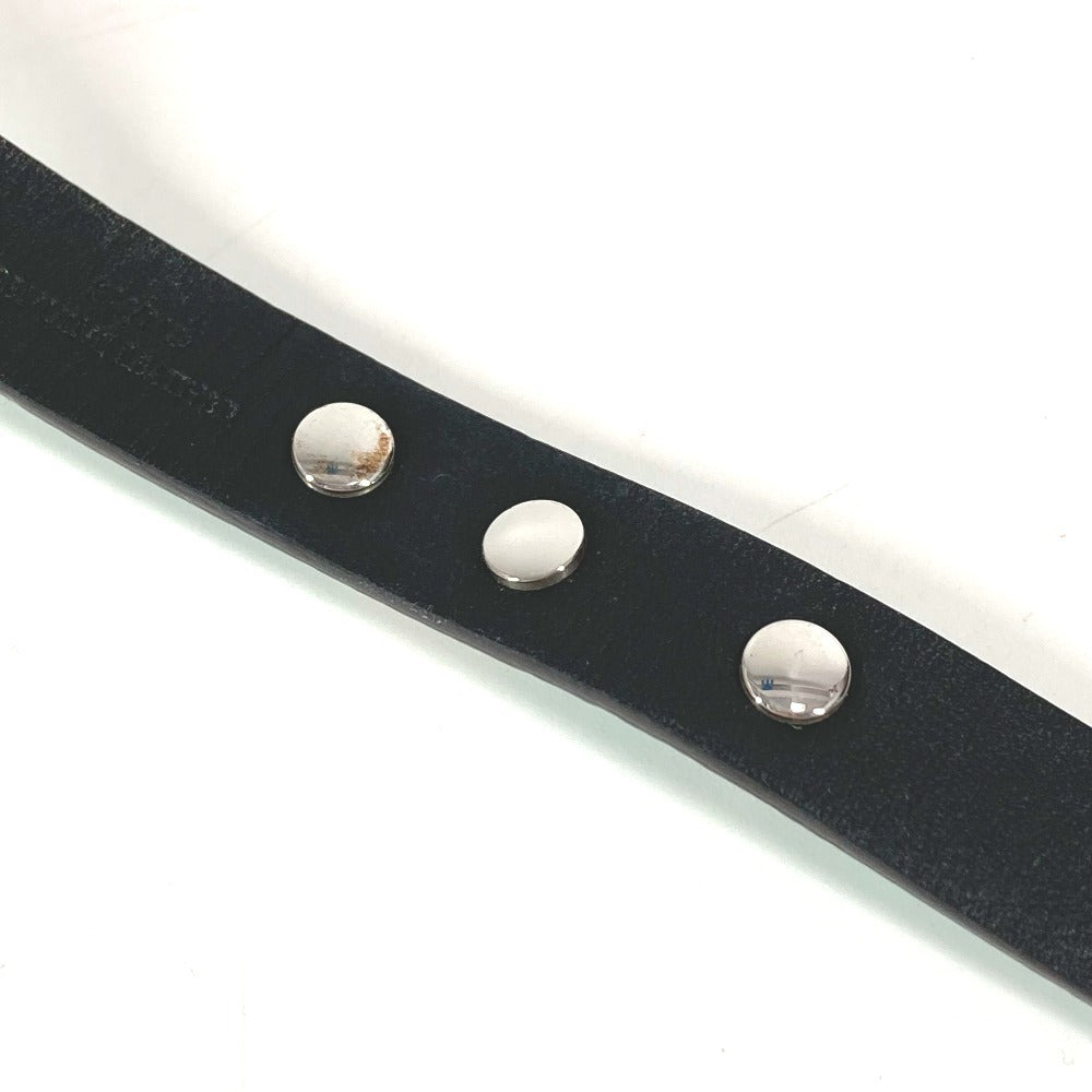 TIFFANY&Co. Double Bracelet Return to TIFFANY & Co. logo Accessories Bracelet Leather blue/Silver Used
