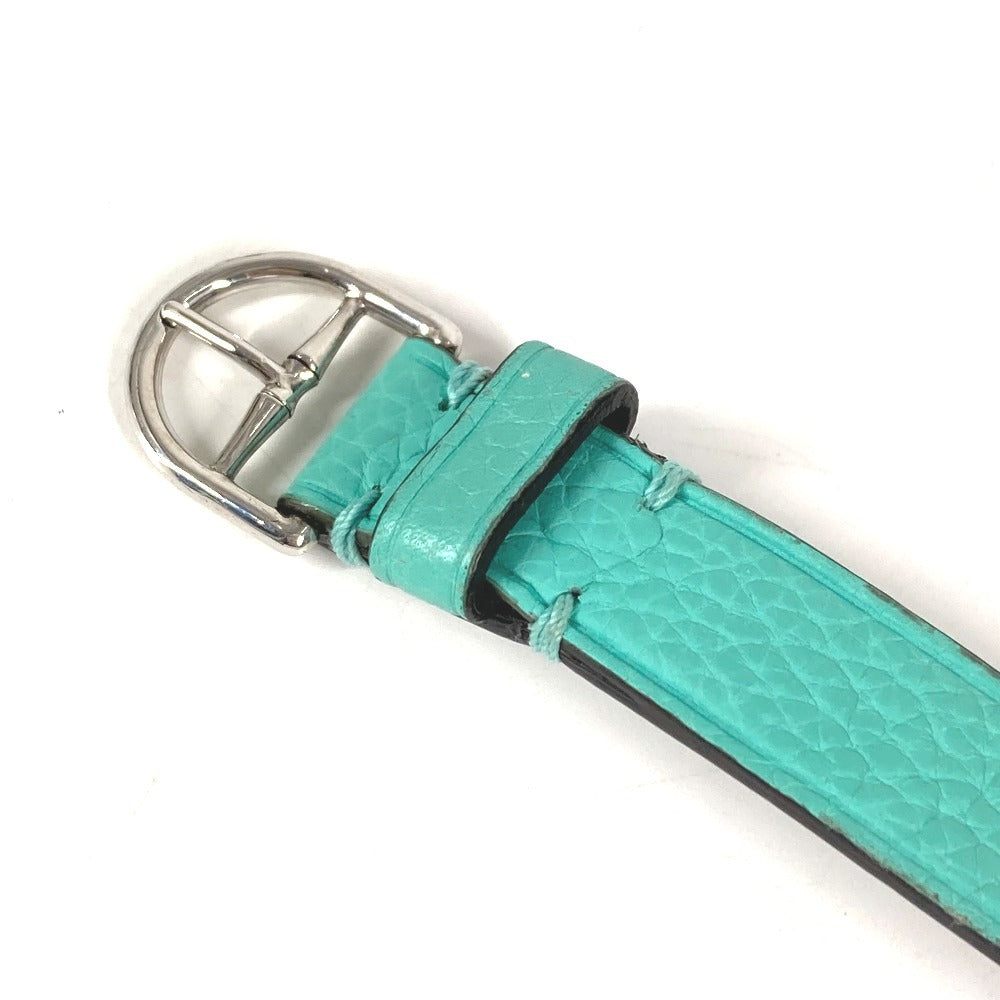 TIFFANY&Co. Double Bracelet Return to TIFFANY & Co. logo Accessories Bracelet Leather blue/Silver Used