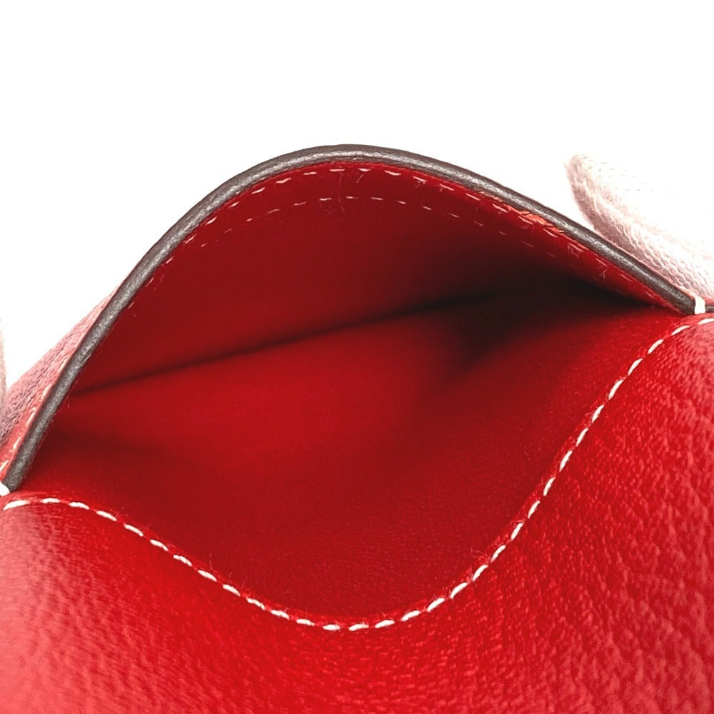 HERMES スマホケース インザループ トゥーゴー GM ショルダーポーチ ポーチ ショルダーバッグ ポシェット iPhoneケース レザー レディース レッド