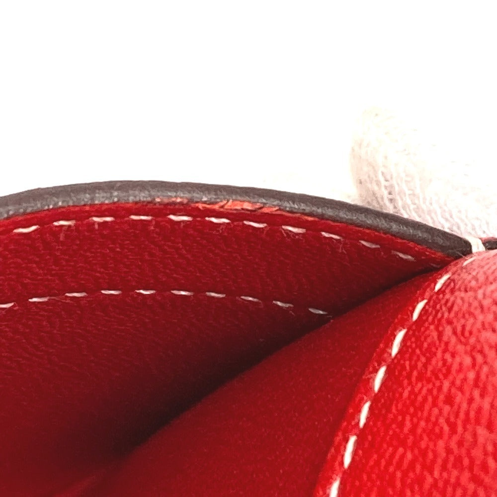 HERMES スマホケース インザループ トゥーゴー GM ショルダーポーチ ポーチ ショルダーバッグ ポシェット iPhoneケース レザー レディース レッド