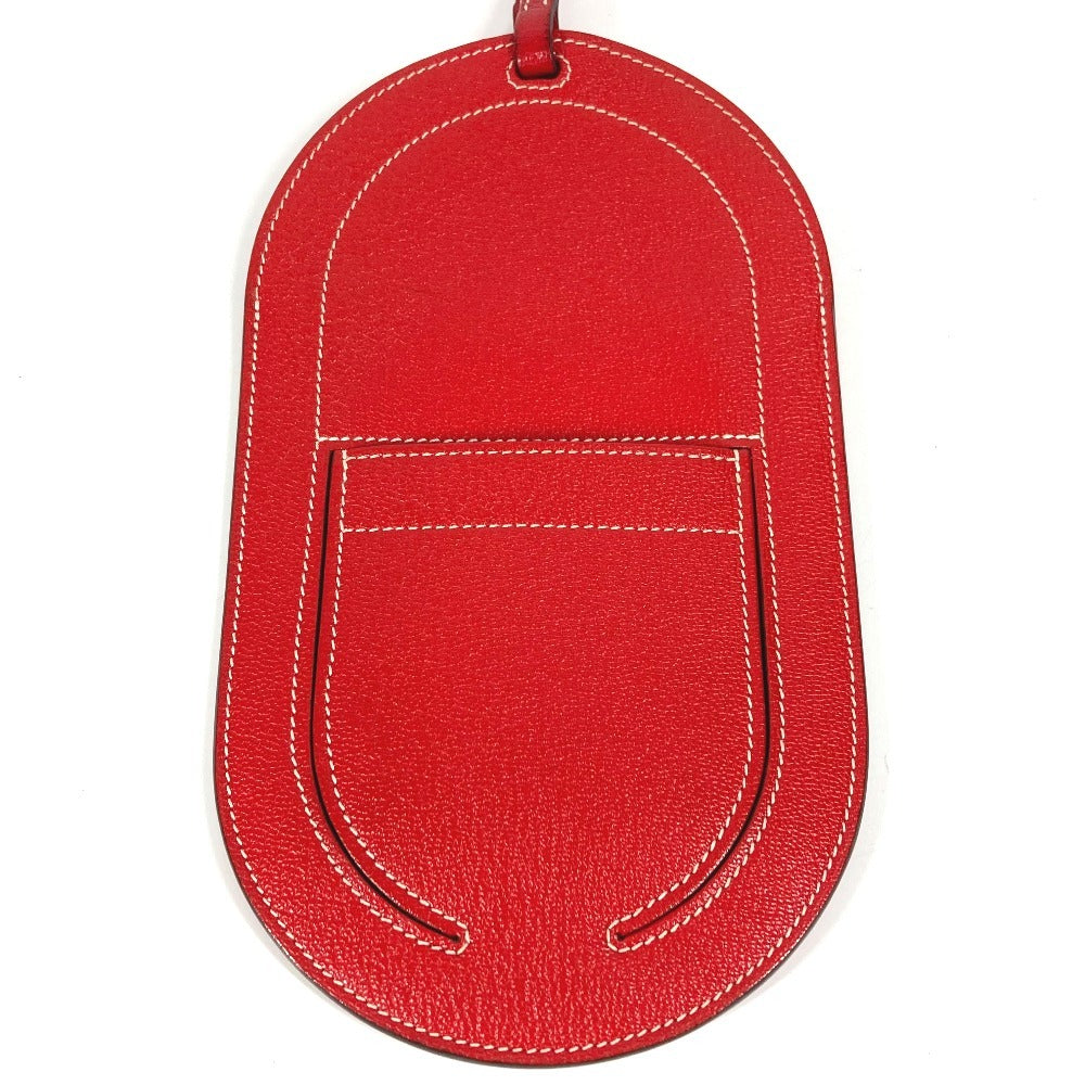 HERMES スマホケース インザループ トゥーゴー GM ショルダーポーチ ポーチ ショルダーバッグ ポシェット iPhoneケース レザー レディース レッド