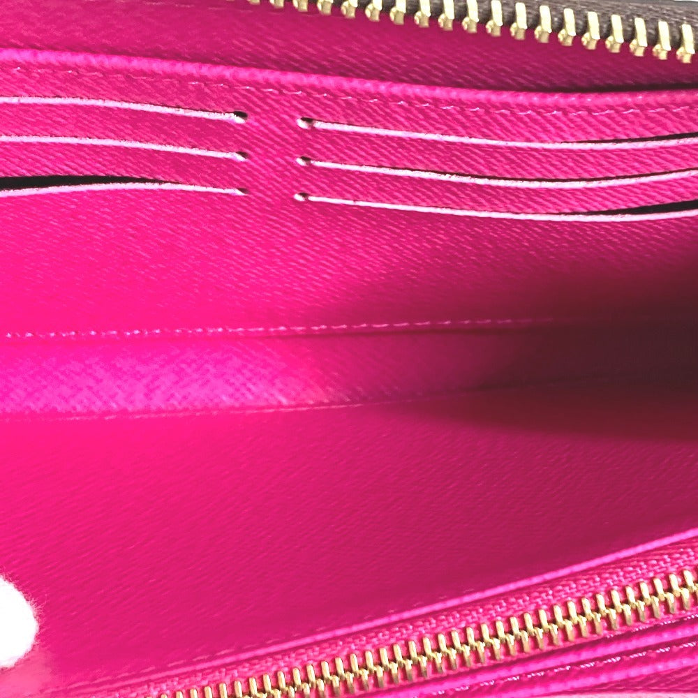 LOUIS VUITTON Ｍ14162 日本限定 LV × TM フラワー 花柄 ジッピー・ウォレット モノグラム 村上隆 ラウンドファスナー 長財布 モノグラムキャンバス ユニセックス ブラウン