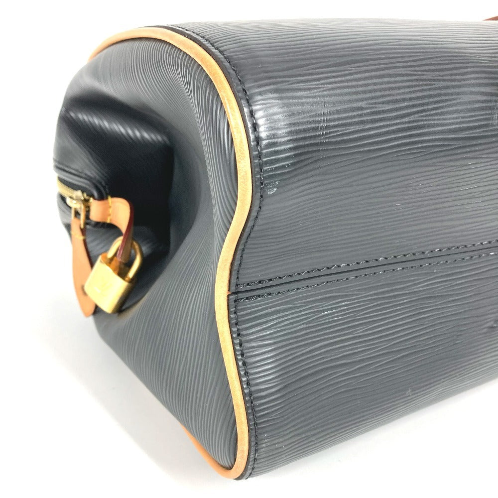 LOUIS VUITTON M93245 エピ カバン 斜め掛け ドッグPM ドッグ PM 2WAY ショルダーバッグ ミニボストンバッグ ハンドバッグ エピレザー レディース ノワール ブラック