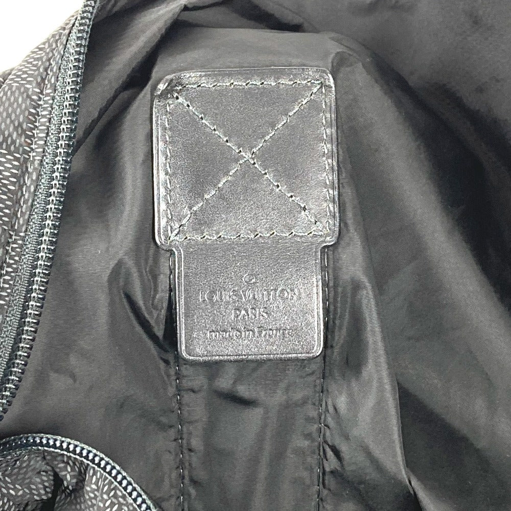 LOUIS VUITTON M97058 ダミエ アヴァンチュール プラクティカル 2WAYバック ショルダーバッグ 斜め掛け 肩掛け ボストンバッグ レザー/ナイロン ユニセックス ブラック