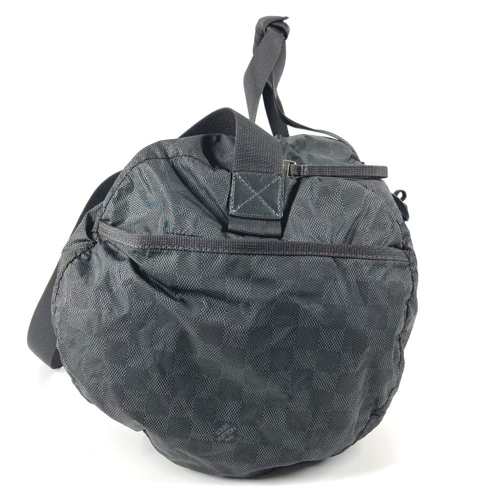 LOUIS VUITTON M97058 ダミエ アヴァンチュール プラクティカル 2WAYバック ショルダーバッグ 斜め掛け 肩掛け ボストンバッグ レザー/ナイロン ユニセックス ブラック