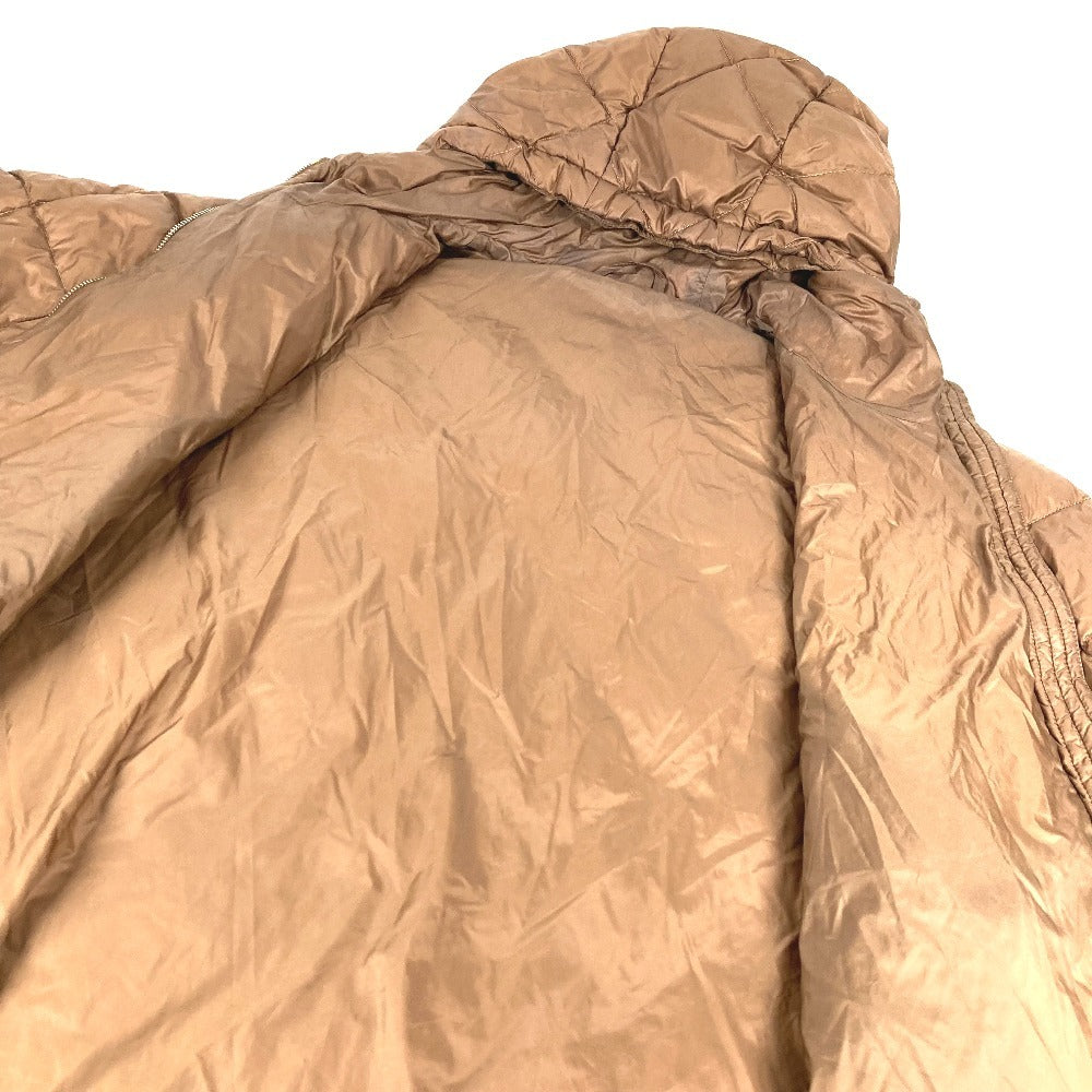 MAX MARA THE CUBE キューブ キルティング アウター フード付き アパレル トップス フーディー ケープ ポリアミド レディース ブラウン