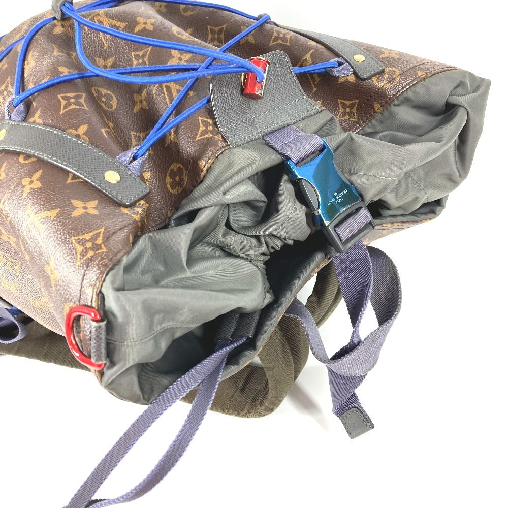 LOUIS VUITTON M43834 モノグラム キムジョーンズ パシフィック バックパック バックパック カバン 巾着 リュックサック モノグラムキャンバス ユニセックス ブラウン