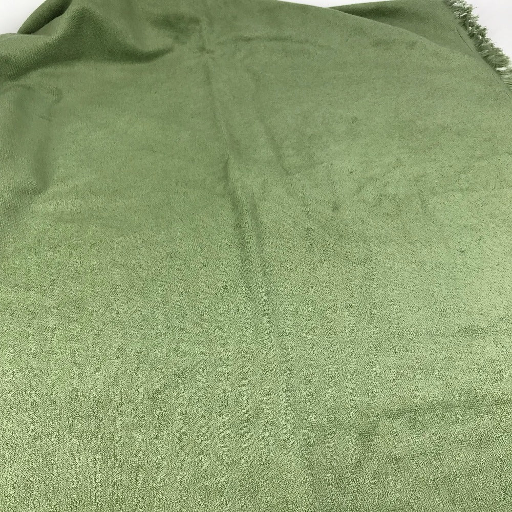 HERMES DRAP DE PLAGE YACHTING THALASSA ヨッティング プラージュ テレサ バスタオル インテリア ひざかけ ブランケット フリンジ タオル コットン ユニセックス グリーン