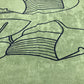 HERMES DRAP DE PLAGE YACHTING THALASSA Yachting Plage Teresa Bath towels, interior décor, throws, blankets, fringe towel cotton Green Used