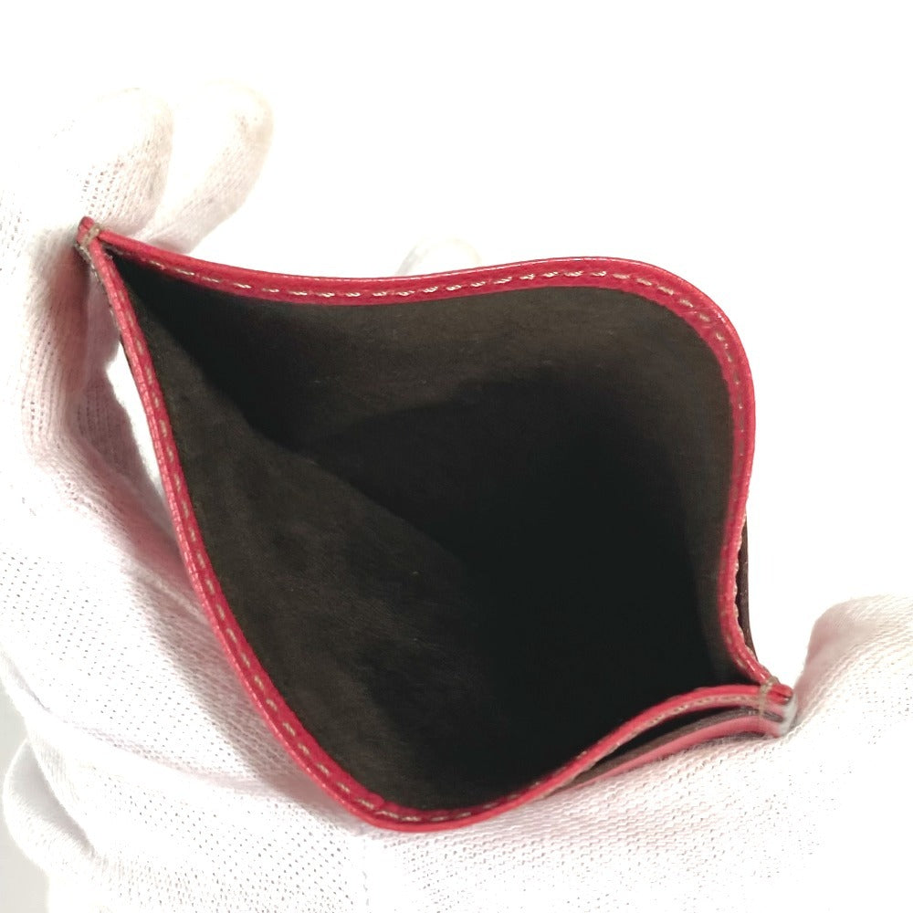 CARTIER ロゴ 名刺入れ パスケース カードケース レザー ユニセックス