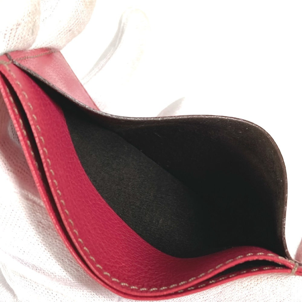 CARTIER ロゴ 名刺入れ パスケース カードケース レザー ユニセックス