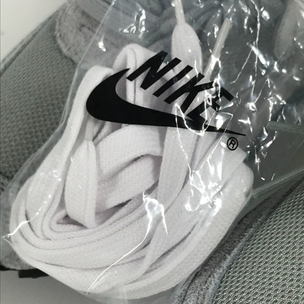 NIKE DH2684-001 Logo Collaboration Fragment x Sacai x Nike LD Waffle "Light Smoke Grey" Fragment x sacai x Nike LD Waffle "Light Smoke Grey" shoes sneakers Synthetic leather gray/White Used