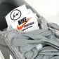 NIKE DH2684-001 Logo Collaboration Fragment x Sacai x Nike LD Waffle "Light Smoke Grey" Fragment x sacai x Nike LD Waffle "Light Smoke Grey" shoes sneakers Synthetic leather gray/White Used