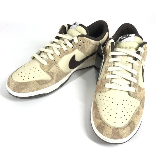 NIKE DH7913-200 logo Nike Dunk Low Retro Premium "Cheetah" Beach/Baroque Brown Shoes DUNK LOW RETRO PREMIUM sneakers Synthetic leather Beige/Brown Used