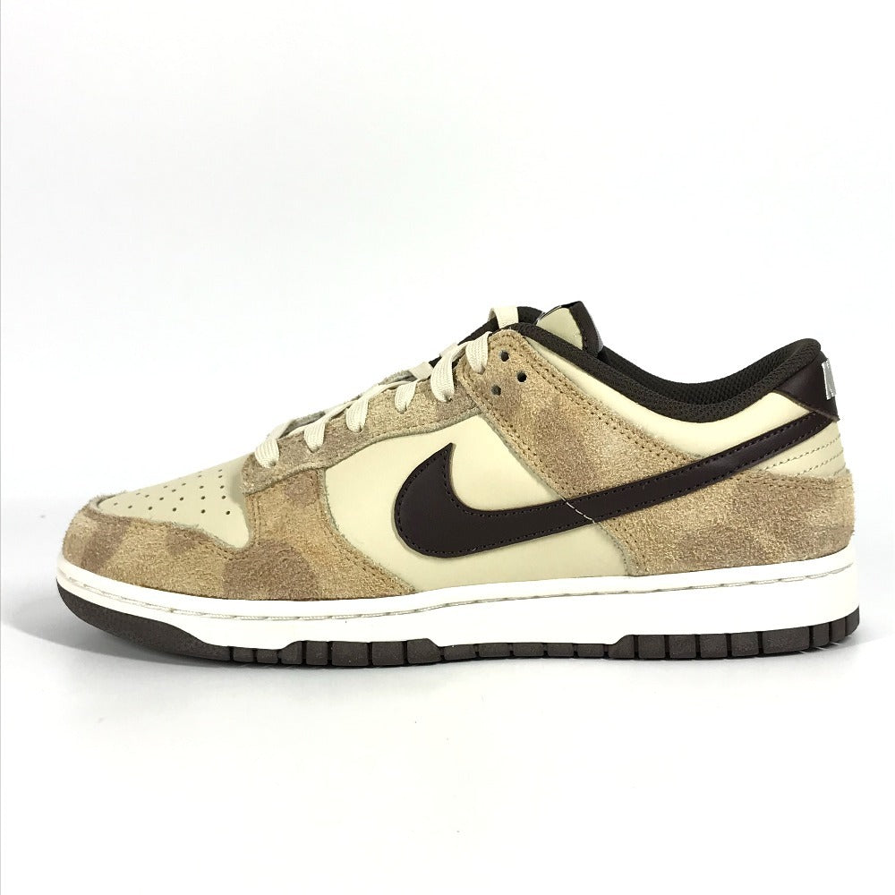 NIKE DH7913-200 logo Nike Dunk Low Retro Premium "Cheetah" Beach/Baroque Brown Shoes DUNK LOW RETRO PREMIUM sneakers Synthetic leather Beige/Brown Used
