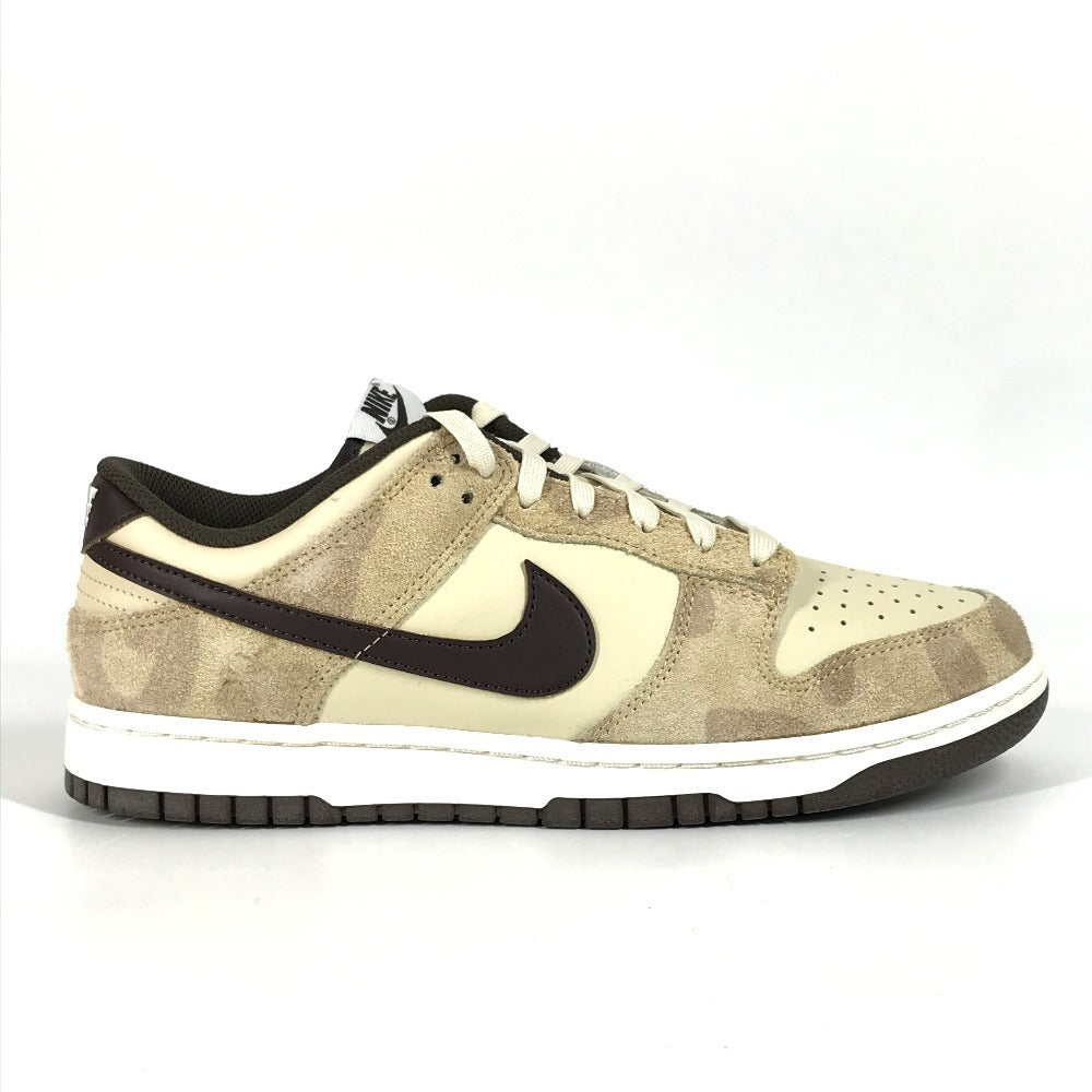 NIKE DH7913-200 logo Nike Dunk Low Retro Premium "Cheetah" Beach/Baroque Brown Shoes DUNK LOW RETRO PREMIUM sneakers Synthetic leather Beige/Brown Used
