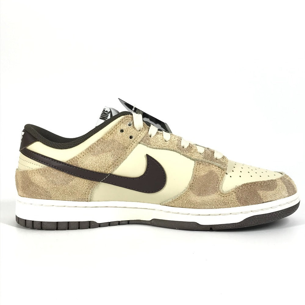 NIKE DH7913-200 logo Nike Dunk Low Retro Premium "Cheetah" Beach/Baroque Brown Shoes DUNK LOW RETRO PREMIUM sneakers Synthetic leather Beige/Brown Used