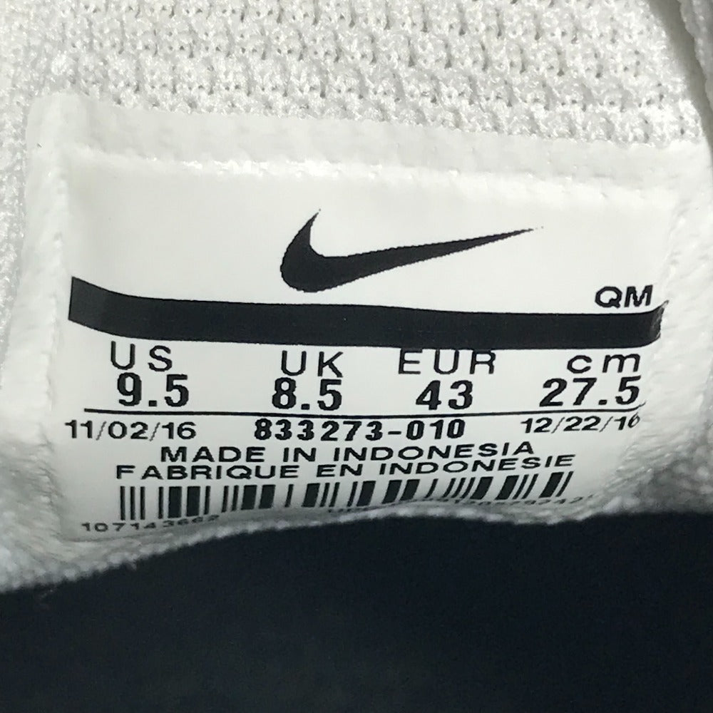 NIKE 833273-010 logo Court Royal LW Textile Court Royale LW TXT shoes sneakers Synthetic resin Black/White Used