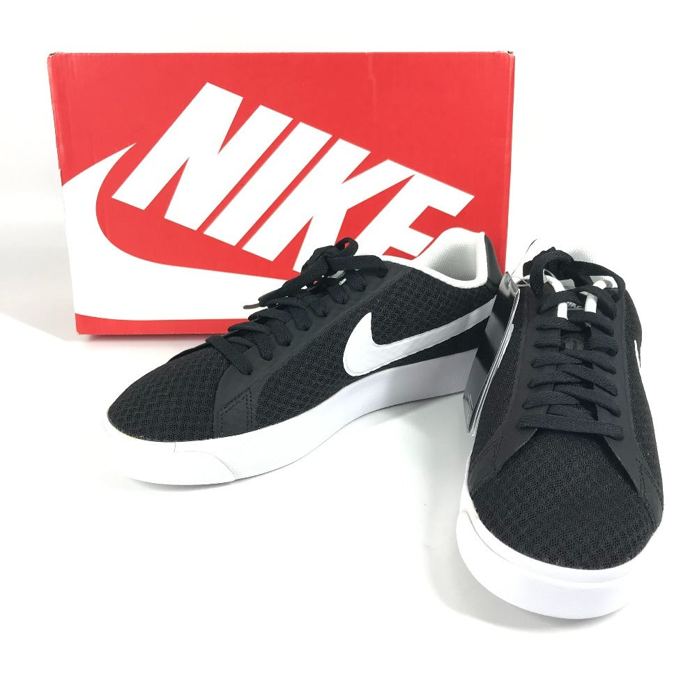 NIKE 833273-010 logo Court Royal LW Textile Court Royale LW TXT shoes sneakers Synthetic resin Black/White Used