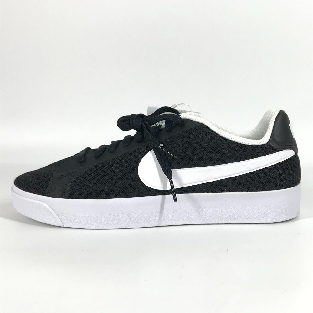 NIKE 833273-010 logo Court Royal LW Textile Court Royale LW TXT shoes sneakers Synthetic resin Black/White Used