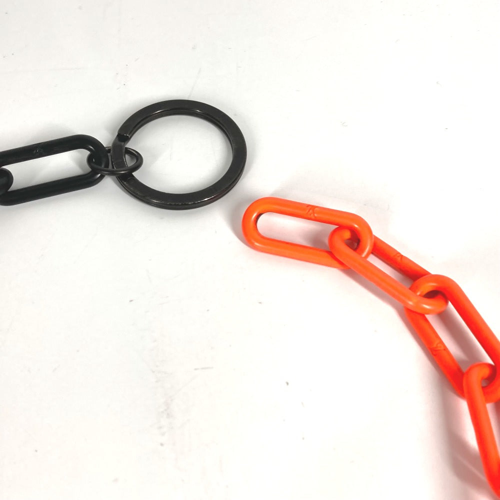 LOUIS VUITTON MP2296 モノグラム カラビナ ポルトクレ キーチェーン 財布 キーホルダー バッグチャーム ウォレットチェーン プラスチック メンズ ブラック